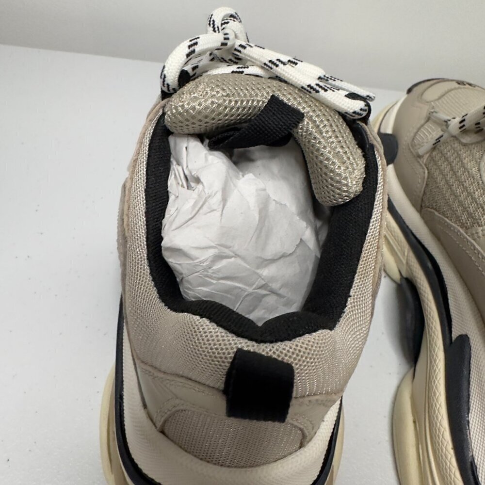 Balenciaga Beige Triple S Sneaker - Picture 14 of 16